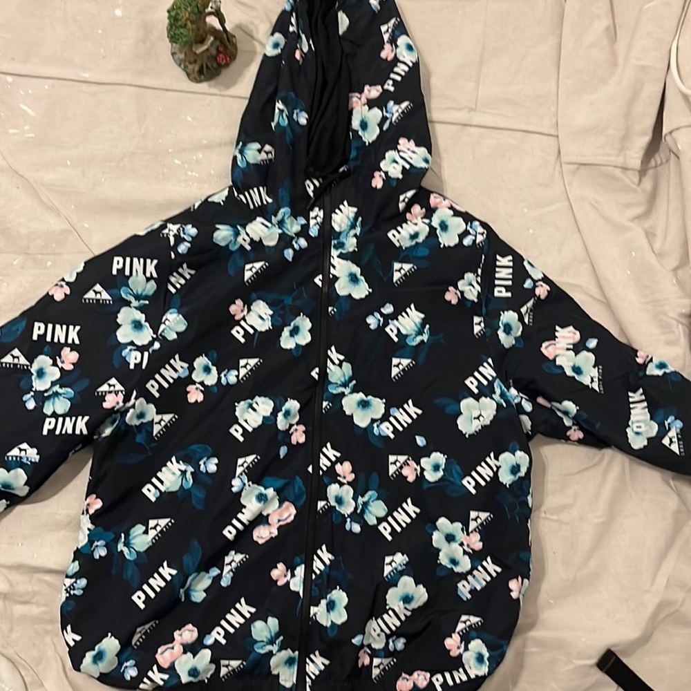 Pink by Victoria Secret windbreaker jacket